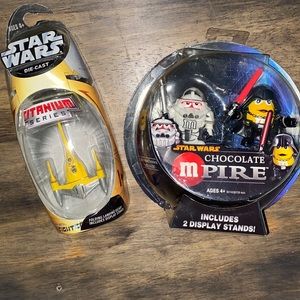 Star Wars Figures/Die Cast Naboo Fighter M&Ms